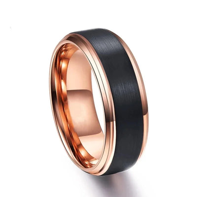 8mm Fashion Men Ring Alloy Fine Men Rings Wedding Engagement Christmas Gift Anniversary Men Jewelry Accessories