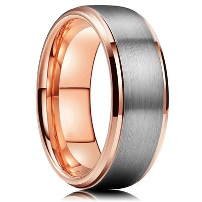 8mm Fashion Men Ring Alloy Fine Men Rings Wedding Engagement Christmas Gift Anniversary Men Jewelry Accessories