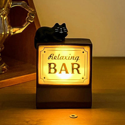 Creative Magnetic Fridge Stickers Coffee Shop 711 Luminous Label Convenience Store Signs Refrigerator Sticker Kitchen Decoration