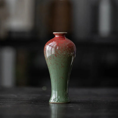 Vase ornaments, dried flower utensils, ceramic decorations, dining tables, simple and fresh home decor, small vase decorations