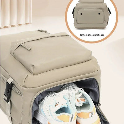 Large Capacity Backpack  Outdoor Travel Backpack Women Backpack Shoe Bag Travel Backpack Outdoor Laptop Backpack