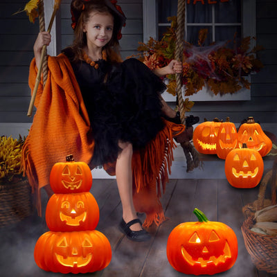 1Pc Halloween Decor Pumpkin Halloween Props Lantern Decor Pumpkin Decoration Pumpkin Light Outdoor Halloween Decorationsation