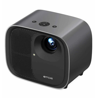 ETOE E3 Pro Projector, Dolby Digital Plus, Native 1080P, 600 ANSI, Android TV 11.0, Amlogic S905, 2GB+16GB, 5G WiFi, 4K Decoding