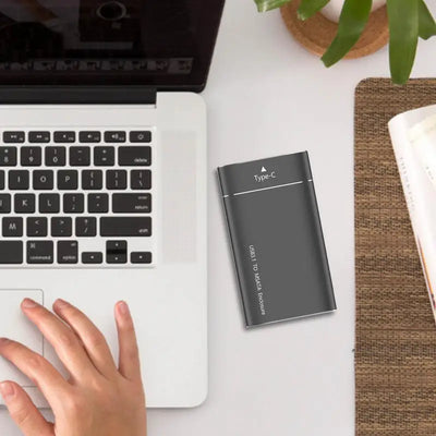 500GB USB External Hard Drive Ultra Slim External Harddrive USB Hard Drive Black Laptop External Hard Drive Data Storage