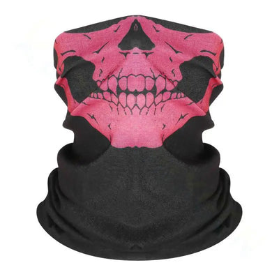 Bicycle Ski Skull Half Face Mask Ghost Scarf Multi Use Neck Warmer Cod Маска От Вируса Masque Tissu Mascara Para Rosto