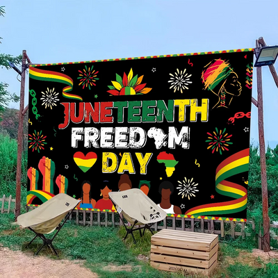 Juneteenth Decoration Background Backdrop African American Famous People Banner School Classroom Bulletin Board Decoration