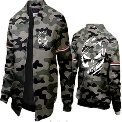 High-quality men's zip cardigan jacket business stand-up jumper jacket men's zip jacket casual sports jacket