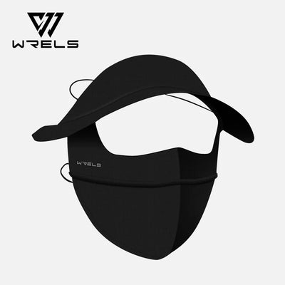 WRELS UV Protection Face Mask Reusable Breathable UPF 50+ Women Summer Face Covering Eye Protection Sunscreen Anti UV Full Mask