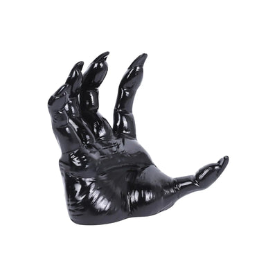 3pcs Halloween Wall Decorations Creepy Hands Candles Holder Wall Hanging Hook Collection Scary Ghost Hand Storage Shelf Decor