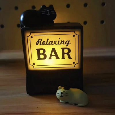 Creative Magnetic Fridge Stickers Coffee Shop 711 Luminous Label Convenience Store Signs Refrigerator Sticker Kitchen Decoration