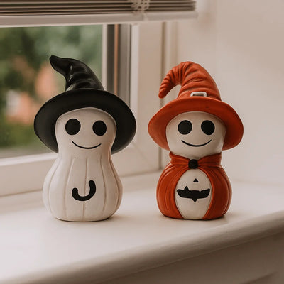 Halloween Themed Halloween Desktop Decoration Model Handicraft Spooky Creat Resin Ornaments Display Funny Doll