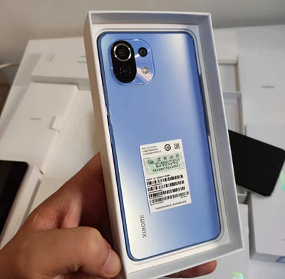 Global rom redmi Xiaomi 11 Lite 5G 8G 256G 8G 128G smartphone Qualcomm Snapdragon 780G  6.55inchs2400x1080 Android used phone