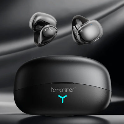 ‌HAMANFER MX20 Clip Wireless Bluetooth Sport In-Ear Headset Headphones 36H Play IPX7 Waterproof Sweatproof Lightweight Earphones
