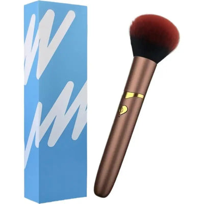 Makeup Brush Electric Vibrating Massage Long-lasting Natural Foundation Contouring Facial Makeup Brushes Cosmetic Tools USB