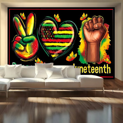 Juneteenth Decoration Background Backdrop African American Famous People Banner School Classroom Bulletin Board Decoration