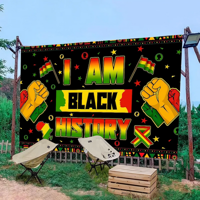 Juneteenth Decoration Background Backdrop African American Famous People Banner School Classroom Bulletin Board Decoration