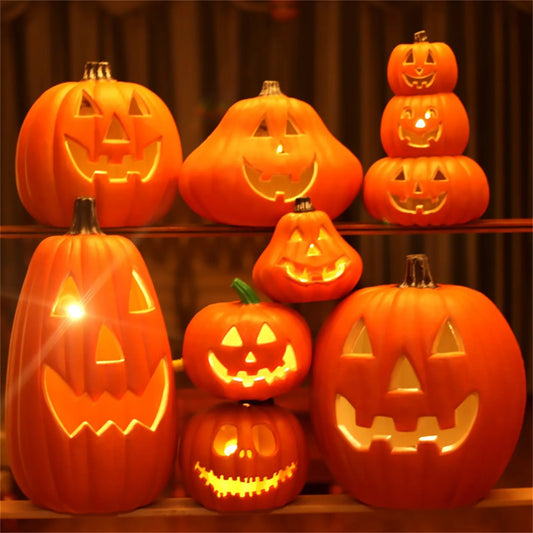 1Pc Halloween Decor Pumpkin Halloween Props Lantern Decor Pumpkin Decoration Pumpkin Light Outdoor Halloween Decorationsation