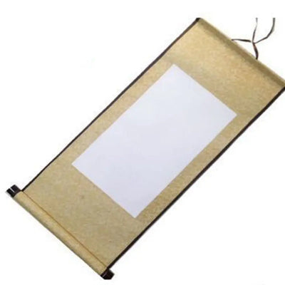Decoration Art Supplies DIY Crafts Rice paper Painting Scroll Blank Hanging Scroll Calligraphy Mounting Drawing Canvas Scrolls