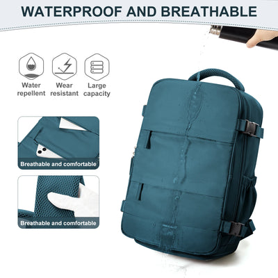 Women Men Hand Luggage Backpack Business Laptop Bag College Travel Backpack Waterproof Carry on Cabin Backpack School Backpack