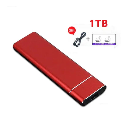 New External Hard Drive 1TB Ssd High-Speed Solid State Drive USB3 Interface Portable Hard Disk External Hard Drive for PC Laptop
