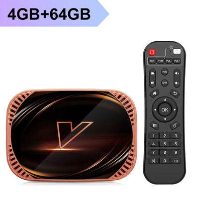VONTAR X4 Amlogic S905X4 Smart TV Box Android 11 4GB 128G 32GB 64GB Wifi  BT AV1 Media Player TVBOX 4K 1000M Set top box