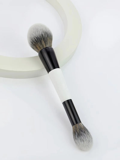 4 Double-Headed Makeup Brushes, Multi-Functional Makeup Brush, Blush Brush, Foundation Brush, Loose Powder Brush, Highlight Brush, Nose Shadow Brush, Concealer Brush, Blush Brush, Gift for Ladies and Girls