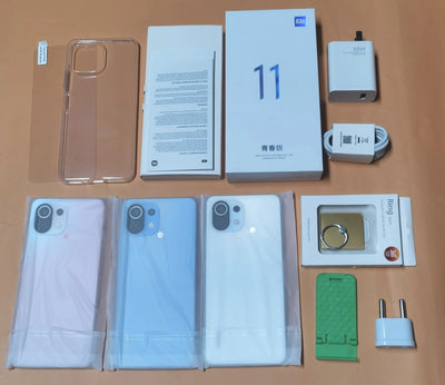 Global rom redmi Xiaomi 11 Lite 5G 8G 256G 8G 128G smartphone Qualcomm Snapdragon 780G  6.55inchs2400x1080 Android used phone
