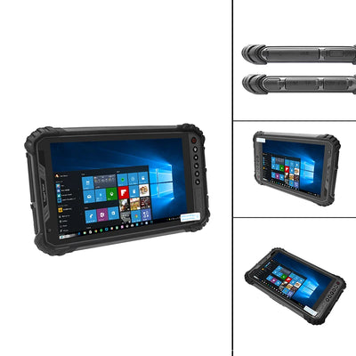Rugged Windows tablet 8 inch Intel Celeron N5100 RAM 8GB ROM 256GB, rugged tablet, Industrial tablet with 2D scanner ST9-J