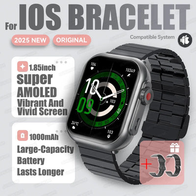 2025New For XIAOMI IOS Watch Ultra2 Smart Watches Women 1000mAh 1.85