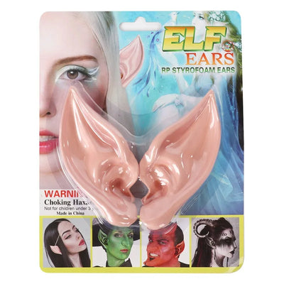 Halloween Latex Elf Ears Ghost Festival Party Demon Witch Dress Up Ears Trick Or Treat Kids Happy Halloween Day 2025