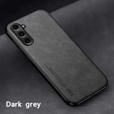 Case For Samsung S25 S24 S23 Ultra FE Luxury Protective Cover Magnetic Car Holder Phone Coque Fundas Capa