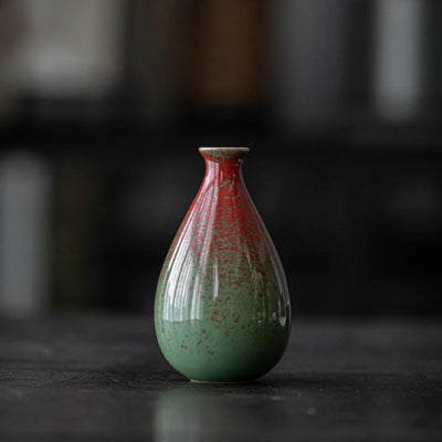 Vase ornaments, dried flower utensils, ceramic decorations, dining tables, simple and fresh home decor, small vase decorations