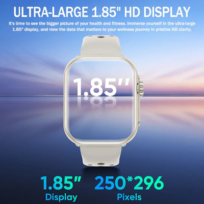 2025New For XIAOMI IOS Watch Ultra2 Smart Watches Women 1000mAh 1.85