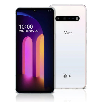 Original LG V60 ThinQ 5G Mobile Phone V600VM V600TM 8GB+128GB NFC P-OLED 6.8'' 64MP+13MP+10MP Snapdragon865 Octa-Core SmartPhone