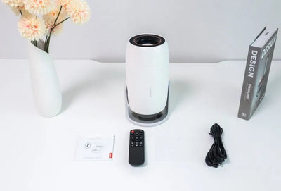 Original Lenovo Xiaoxin 100M Projector Auto Focus Wifi6 Smart Home Theater Support 4K HD Portable 400ANSI Projector Android 12