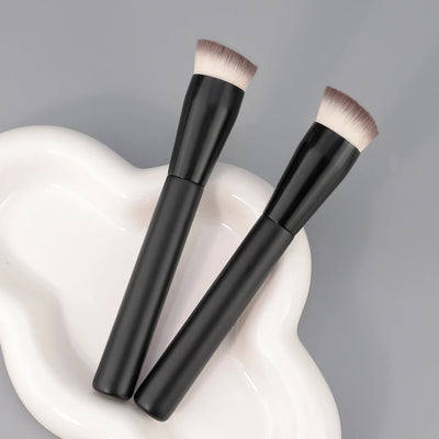 Makeup Brushes Foundation Concealer Angled Seamless Cover Synthetic Dark Circle Liquid Cream Cosmetics Contour Brush Beauty Tool