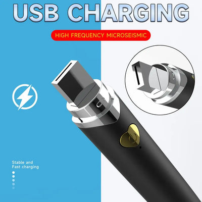 Makeup Brush Electric Vibrating Massage Long-lasting Natural Foundation Contouring Facial Makeup Brushes Cosmetic Tools USB
