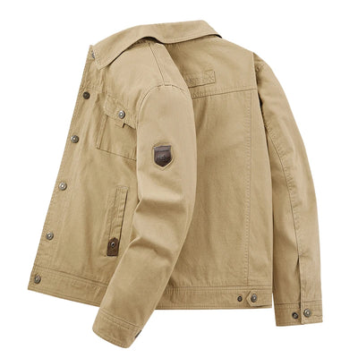 Cargo Jackets New Autumn Men Casual Windbreaker Fashion Bomber Jacket Coat Male Baseball Jackets Camping Outerwear Man Clothes