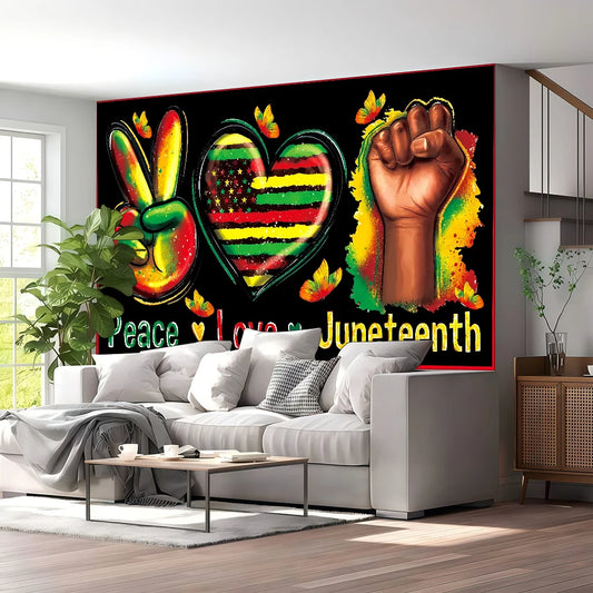 Juneteenth Decoration Background Backdrop African American Famous People Banner School Classroom Bulletin Board Decoration
