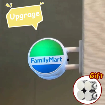Coffee Shop Magnetic Fridge Stickers Creative Convenience Store Light Signs Home Decorative Ornaments 711 Luminous Light Boxes