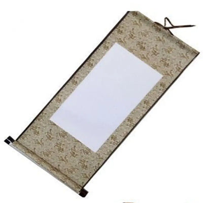 Decoration Art Supplies DIY Crafts Rice paper Painting Scroll Blank Hanging Scroll Calligraphy Mounting Drawing Canvas Scrolls