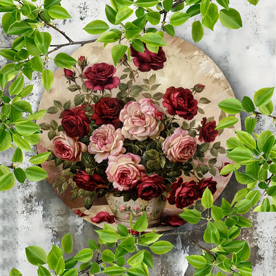 2D Retro Floral Wooden Decoration, Perfect for Home, Garden, and Farmhouse Decoration - The Ideal Choice for Mother's Day.