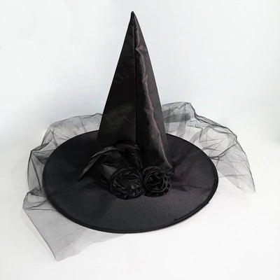 Holiday Party Supplies Halloween Witch Hats Makeup Costumes Props Halloween Decorations for Home День Рождения Декор Witch Hat