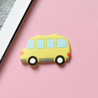 6Pcs Creative Cartoon Car Fridge Magnets For Kids Small Size Magnetic Fridge Magnet Transportation Magnets