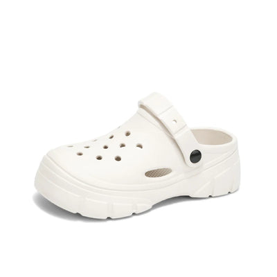 Lightweight Clogs Women Platform Sandals Simple Breathable Women Slippers Wrapped Beach Shoes For Summer Women Shoes