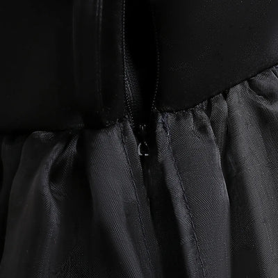 2025 Halloween Horror Children Cosplay Wen. Princess  Add. Black Dress ATF Family Casual Cute Dress For Holiday Party Set