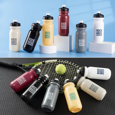 ROCKBROS Bicycle Water Bottle 600ML PP Sports Cup Cycling Kettle Outdoor Camping Hiking Squeeze Bike Cup