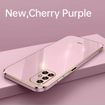 Funda de TPU suave para Samsung Galaxy M51 con protección antihuellas para la cámara.