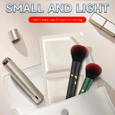 Makeup Brush Electric Vibrating Massage Long-lasting Natural Foundation Contouring Facial Makeup Brushes Cosmetic Tools USB