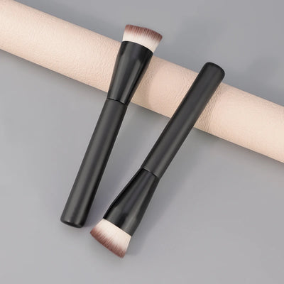 Makeup Brushes Foundation Concealer Angled Seamless Cover Synthetic Dark Circle Liquid Cream Cosmetics Contour Brush Beauty Tool